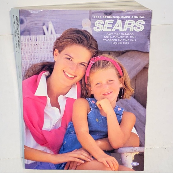 Vintage 1993 Spring Summer Annual Sears Catalog Last Printed Issue - Picture 12 of 15